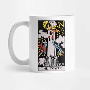 The Tower Tarot Card Rider Waite Mug